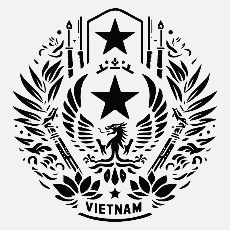 Cool Vietnam Simple Artwork Design