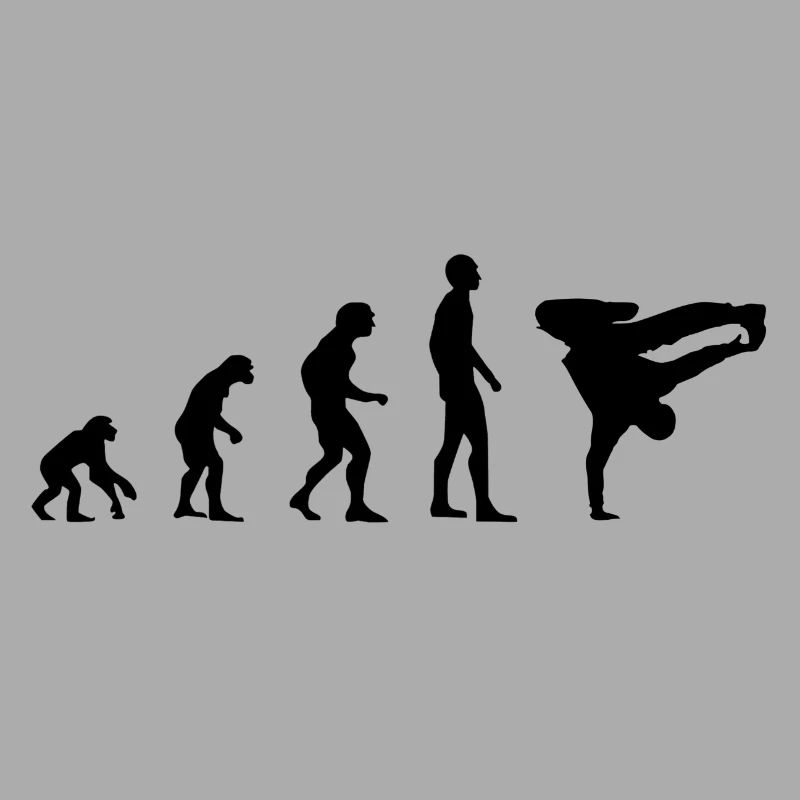 Breakdance Evolution Silhouette