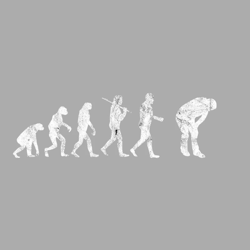 Ausser Puste Evolution Lustige Bilder Geschenk