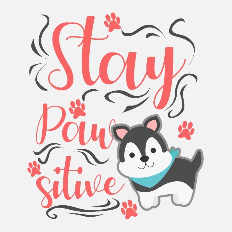 Idée cadeau chiot chien attitude positive