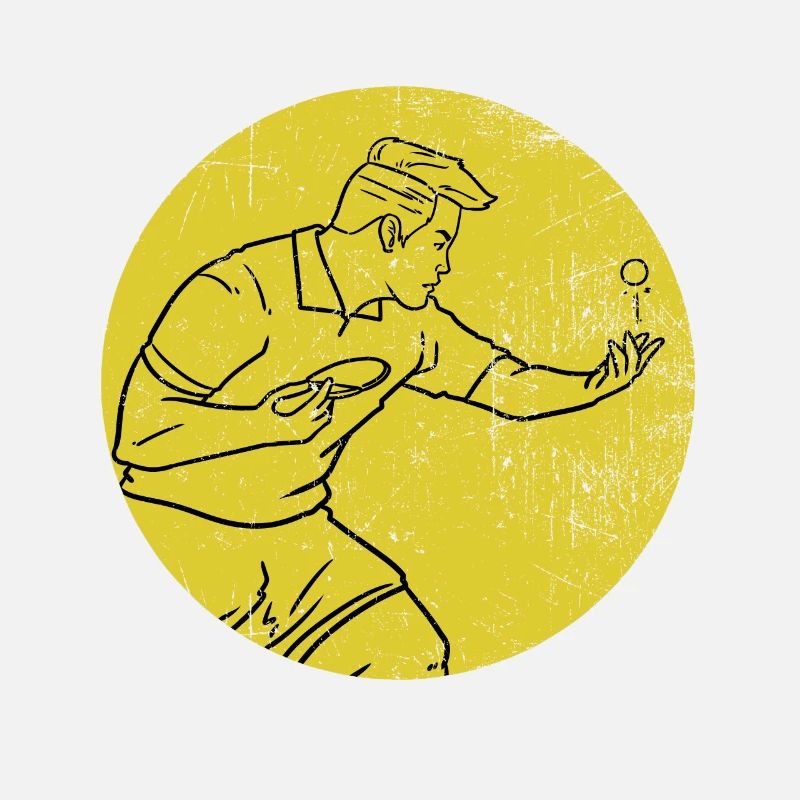 Table tennis serve gift