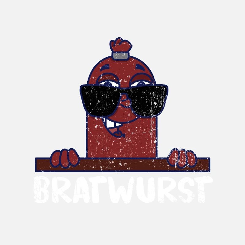 Bratwurst Deutschland Essen Wurst Geschenk