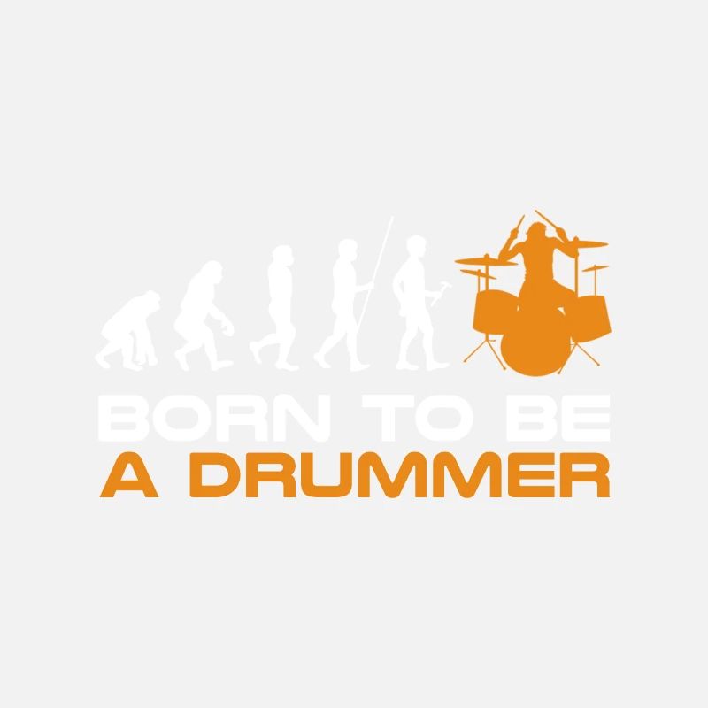 Drum Shirt Cadeau de batteur · Evolution