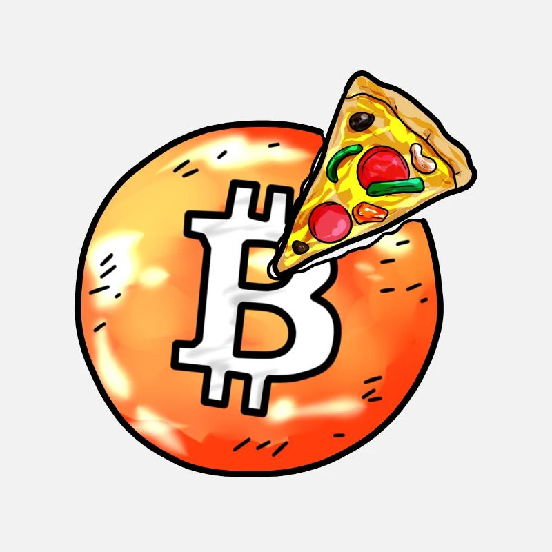 bitcoin pizza BTC Crypto monnaie Blockchain