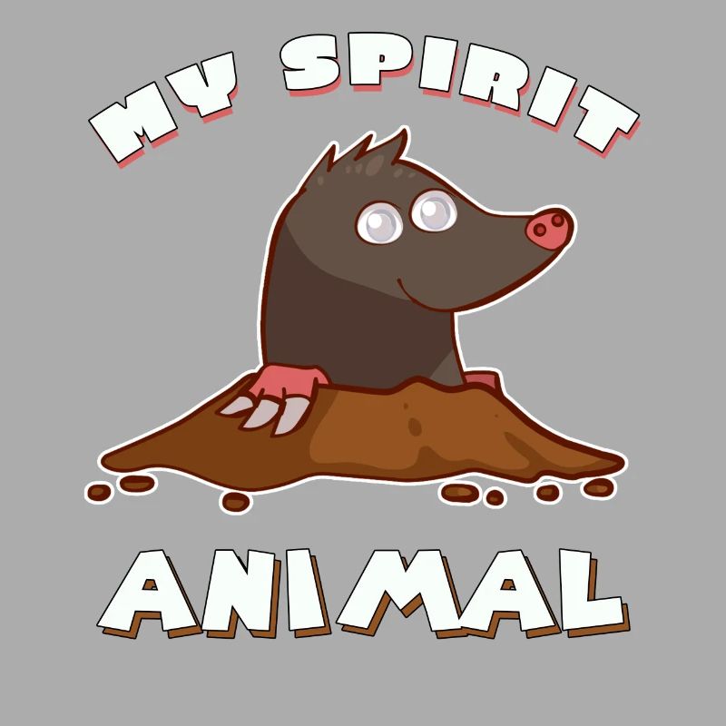 Mole, nearsighted, molehill gift