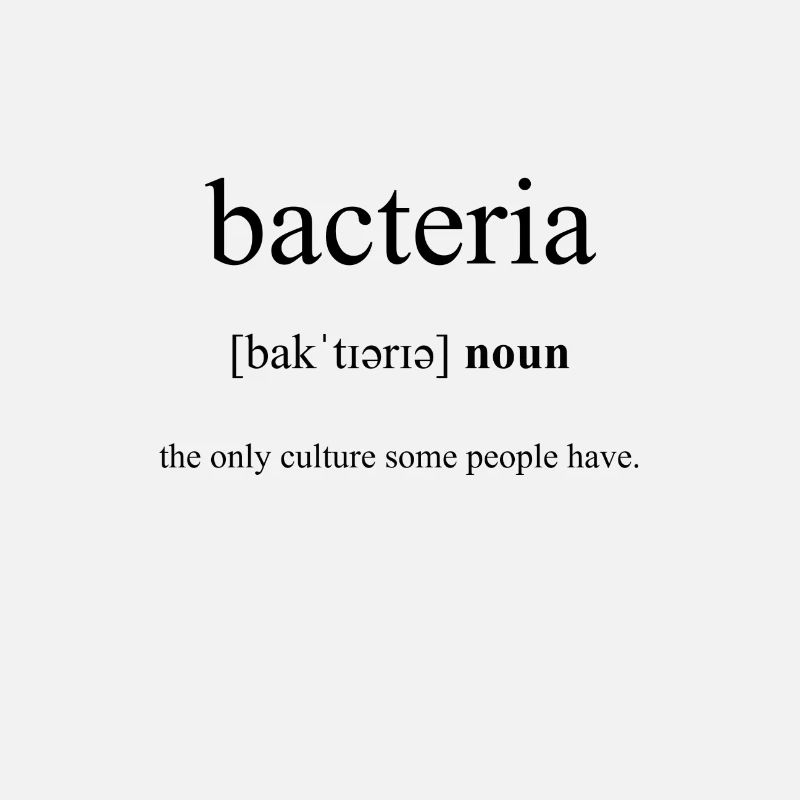 Dictionnaire de définition des bactéries (baktériennes)