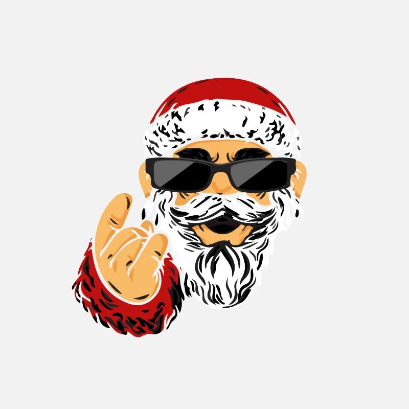 cool santa weihnachtsmann geschenk