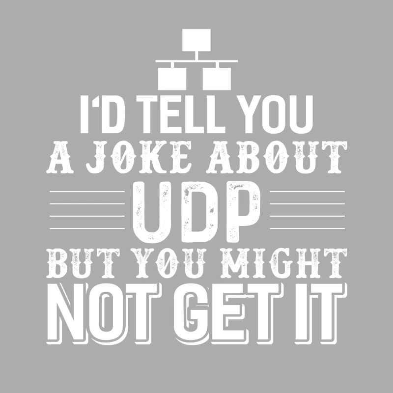 Informatique UDP blague programmeur d’ordinateur