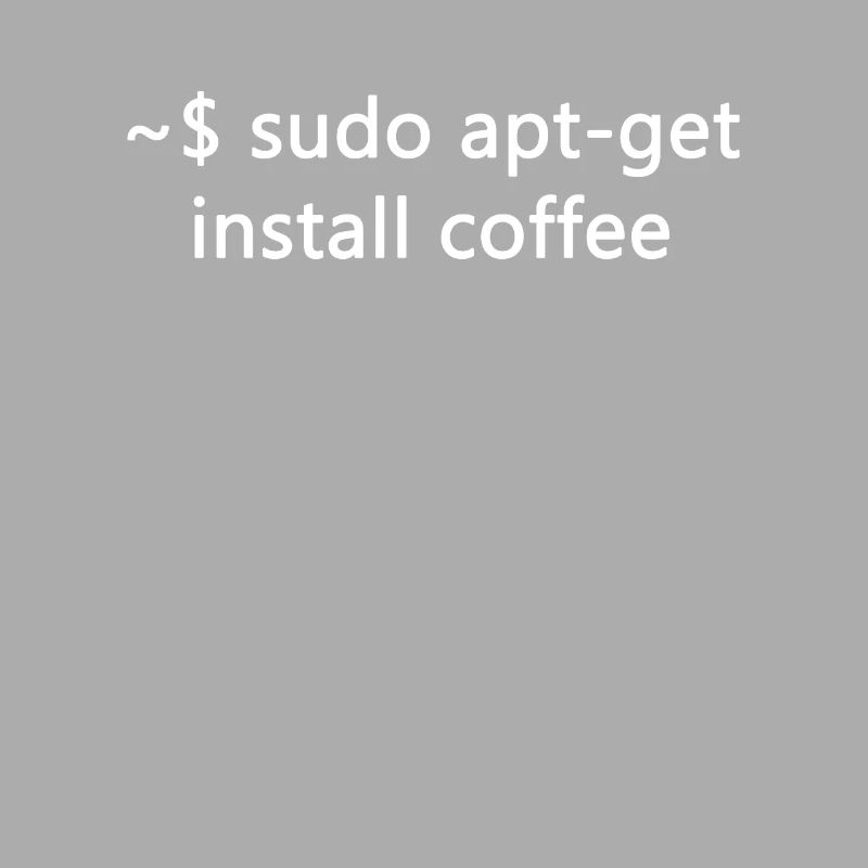 Sysadmin Linux Sudo Apt-Get Install Coffee