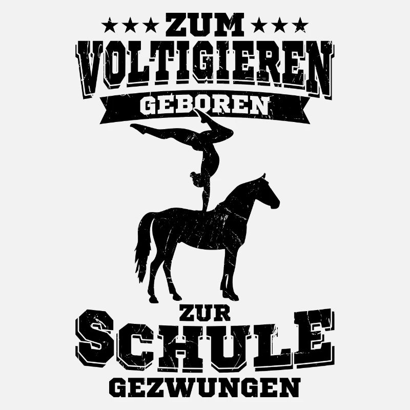 Voltigieren Geschenk Pferde Reitsport Voltigier