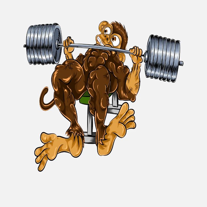 Monkey bench press