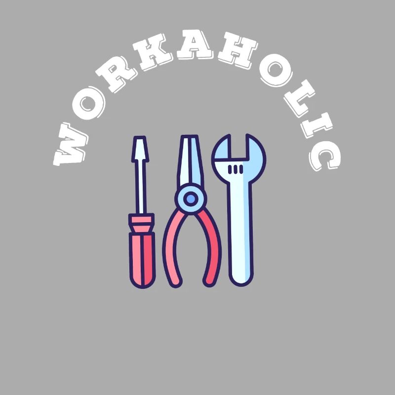 Ich bin Workaholic Geschenkidee Geburtstag