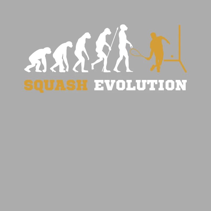 Squash Squash Player Evolution Gift