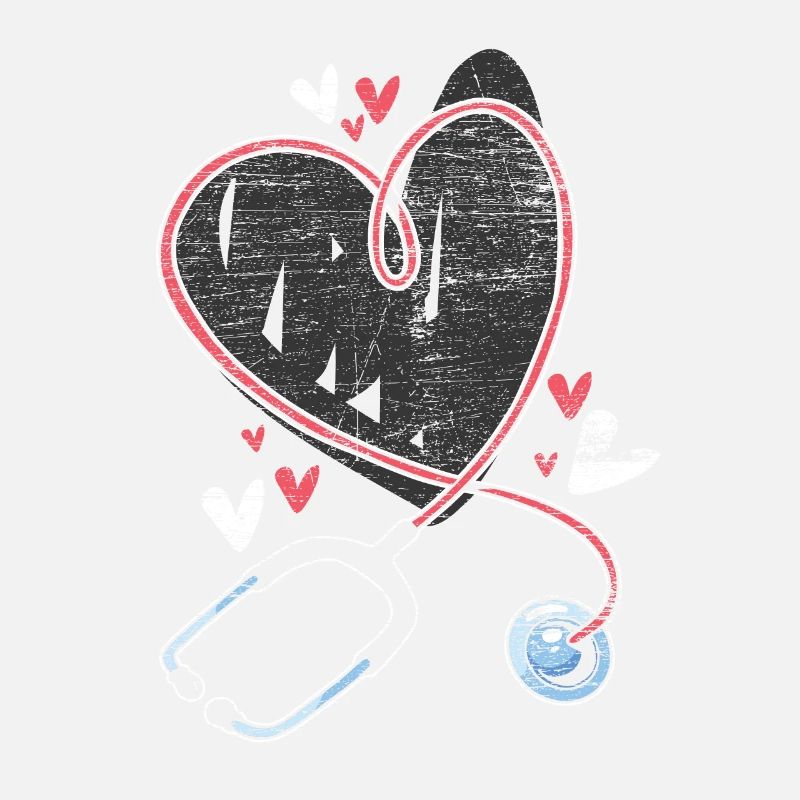 Coeur de stéthoscope