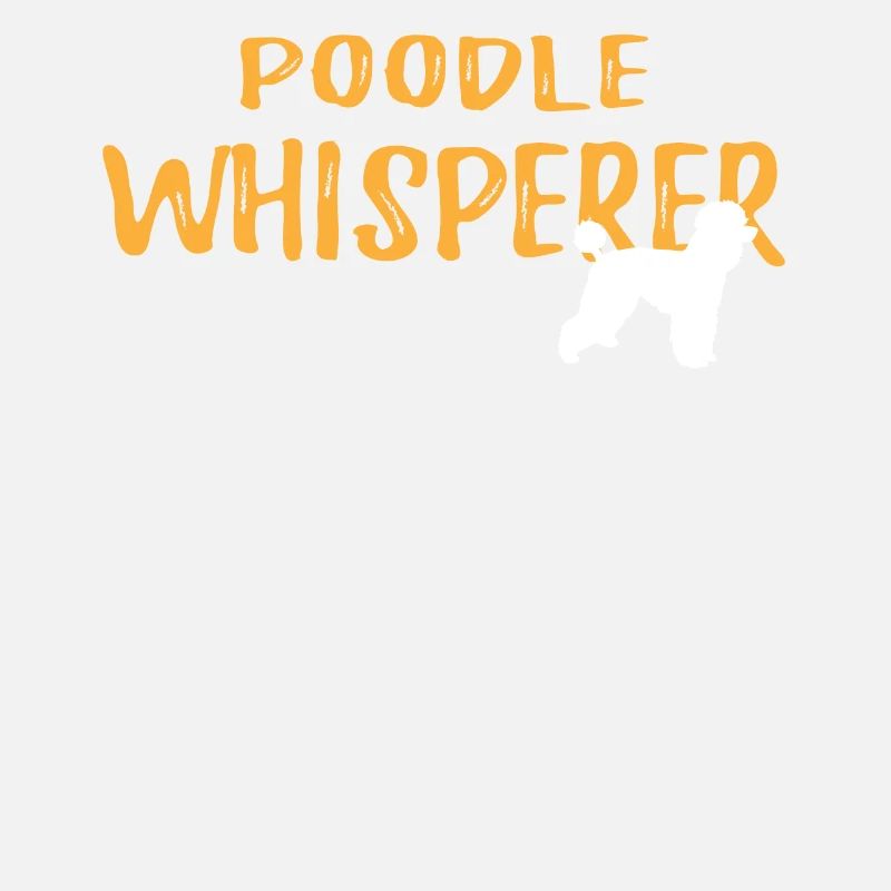 Tshirt graphique caniche Whisperer