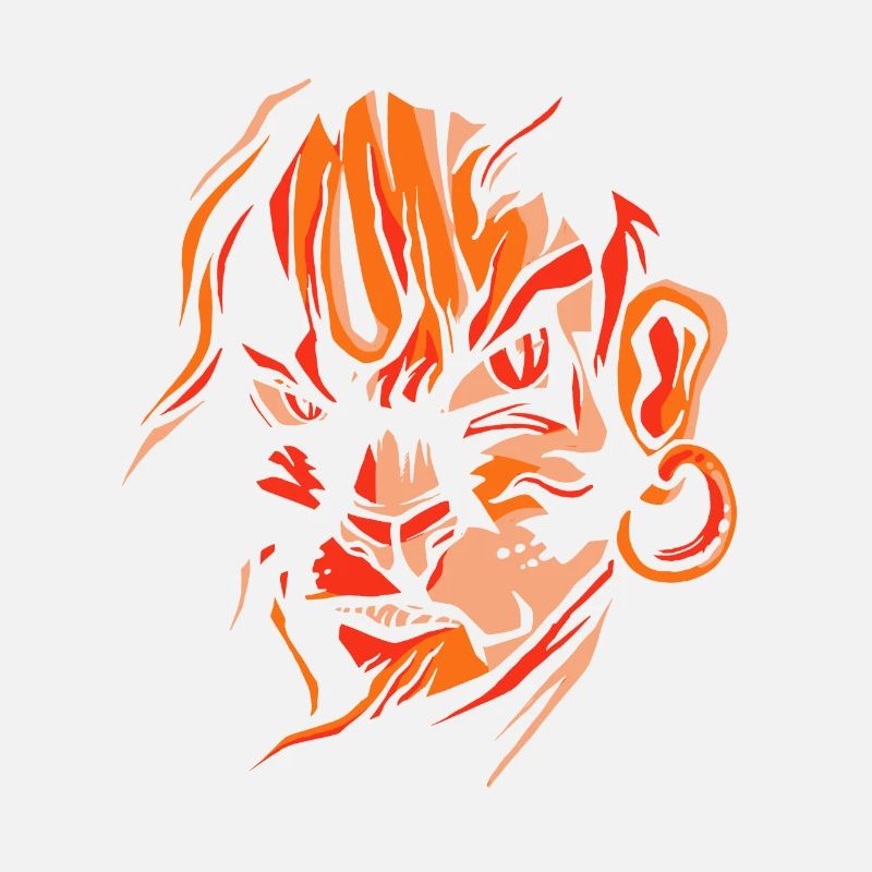 Hanuman divinité hindoue singe singe figure