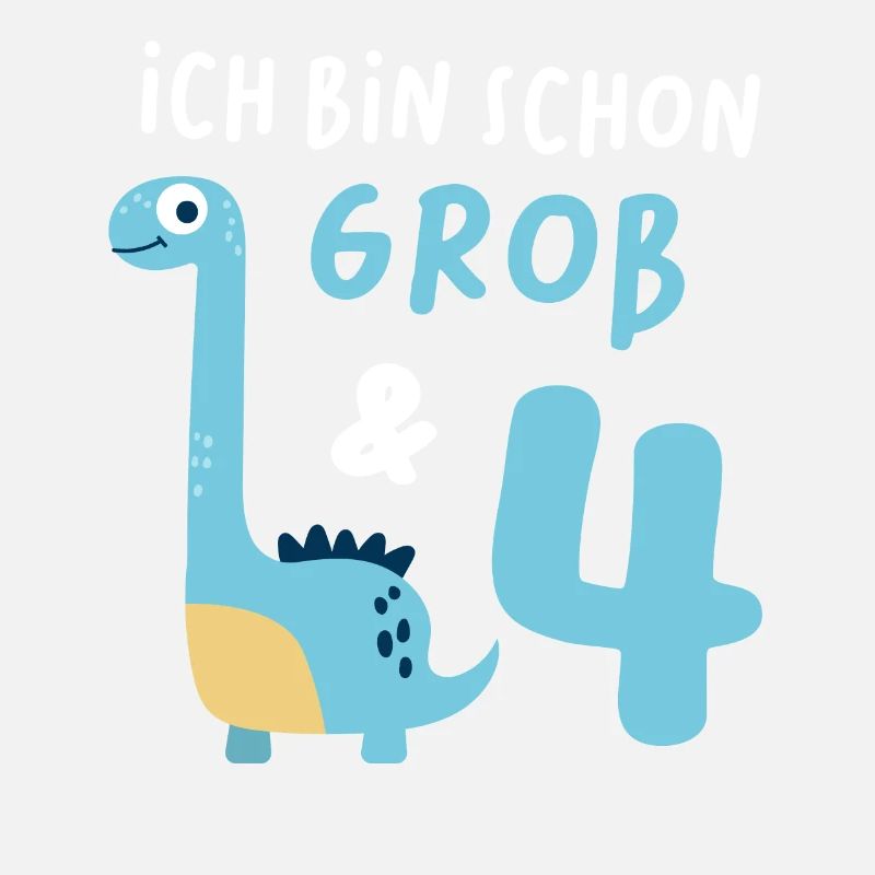 Kindergeburtstag Dino 4. Geburtstag Ich Bin Groß