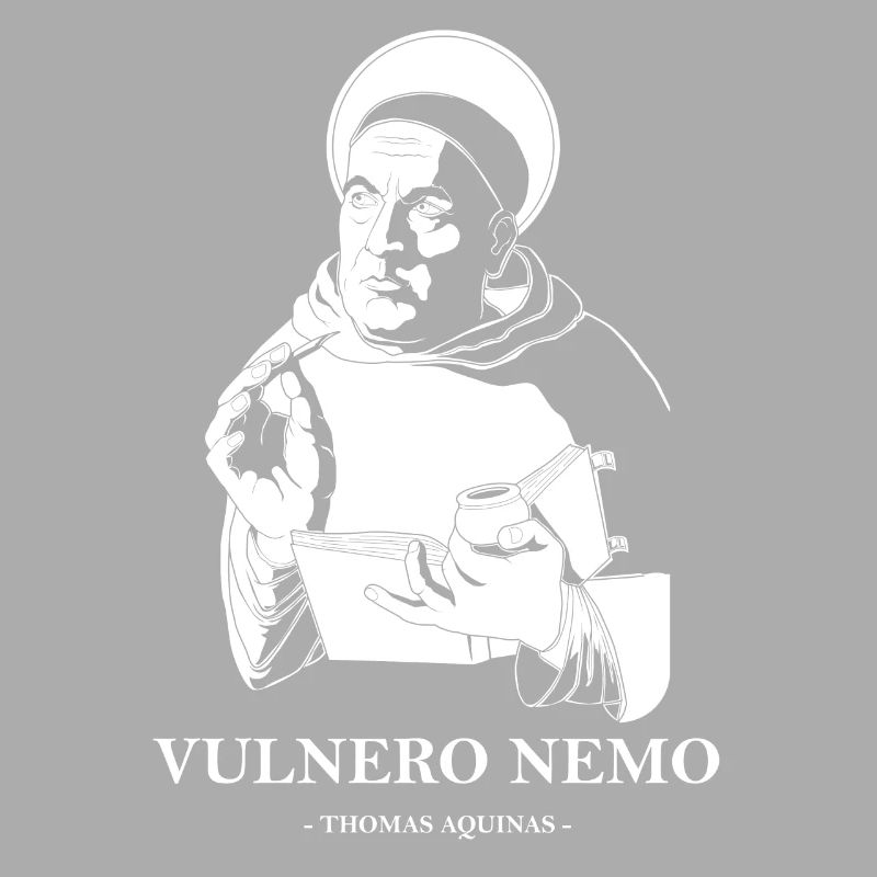 Vulnero Nemo Catholic Saint Thomas Aquinas Quote