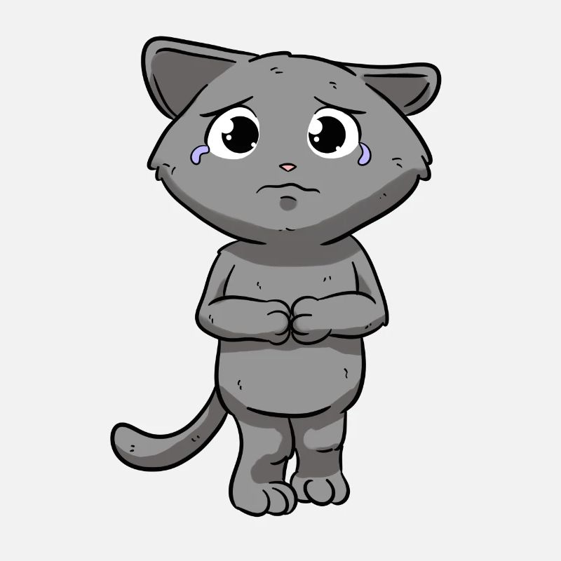 Chat triste