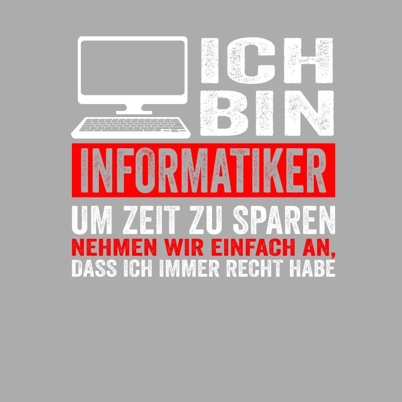 Informatiker IT Experte Informatik Informatik Lust
