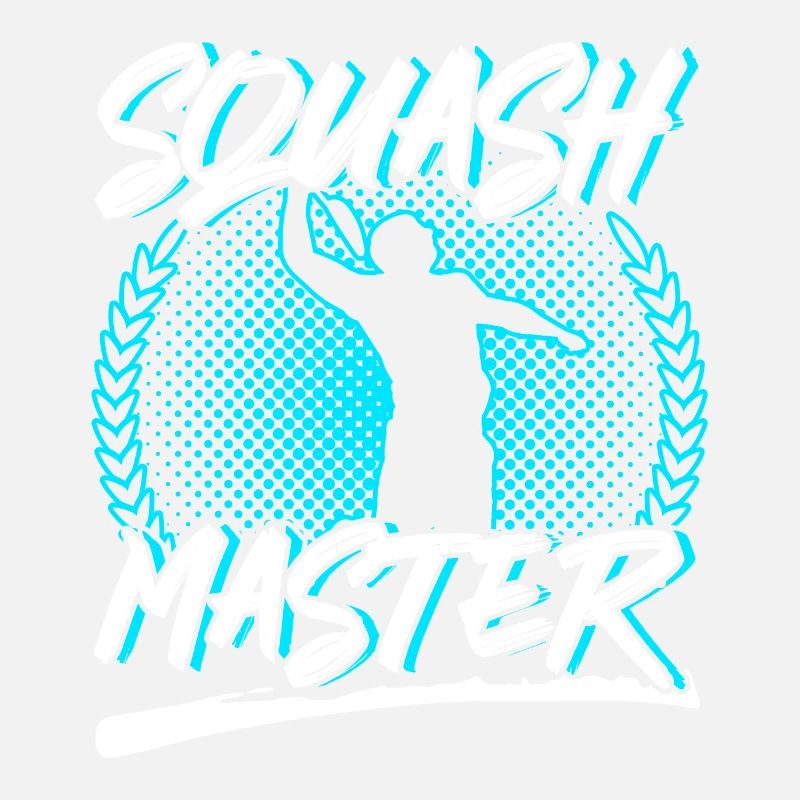 Squash Master Funny Squash Player Fan Gift