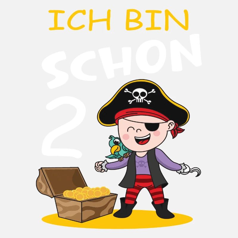 2. Geburtstag Kind Pirat