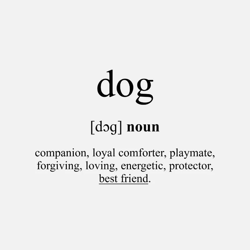 Dictionnaire des définitions de chien
