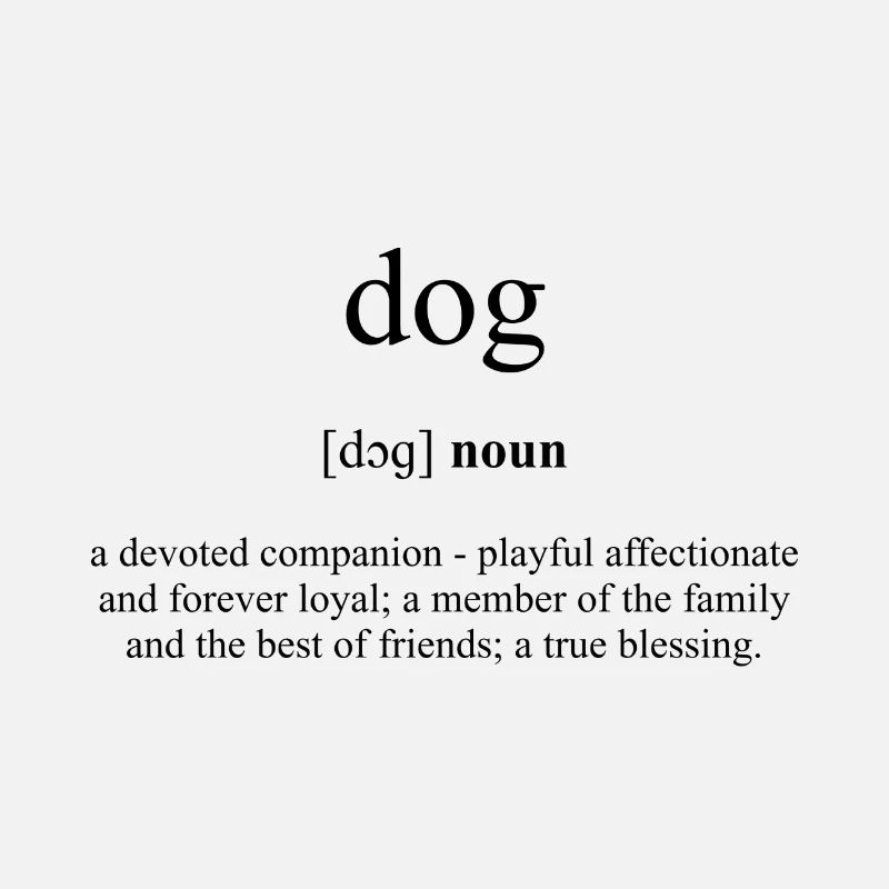 Dictionnaire des définitions de chien