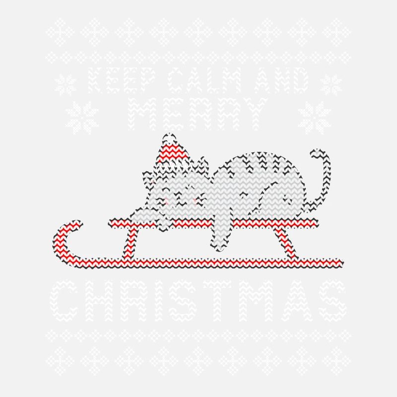 vilain chat de noël