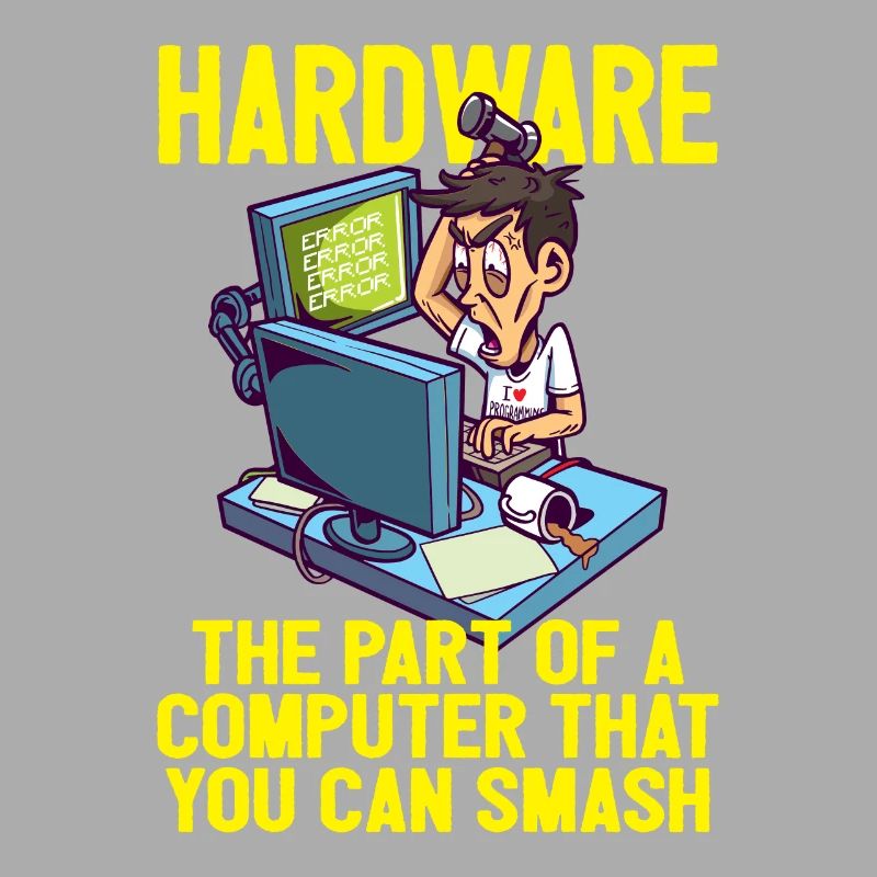 Smash PC Hardware Debugging IT Coder Informatik