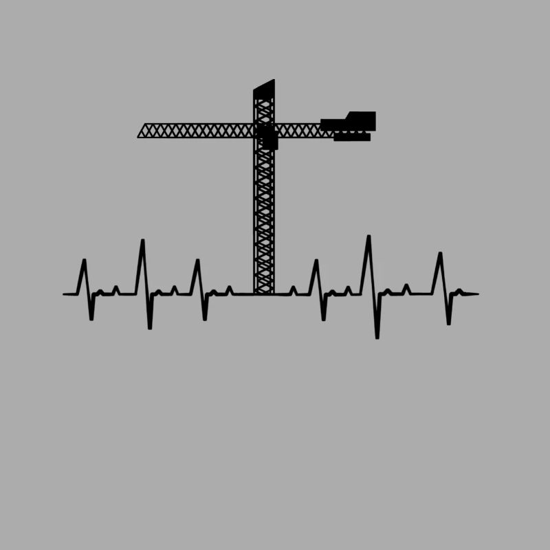 Crane cranes crane operator construction site excavator gift