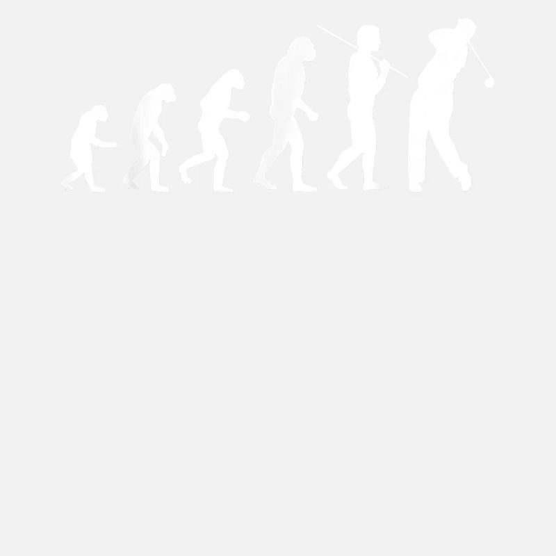 Évolution du golf d'homme des cavernes à golfeur