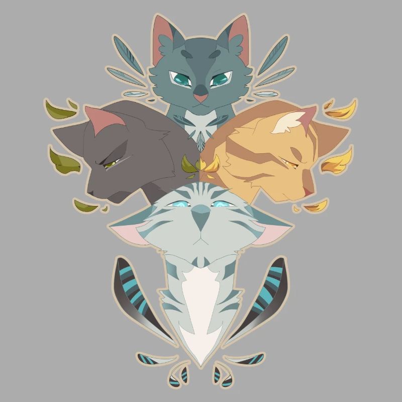 Jayfeather Häherfeder Chat Gris Warrior Cats
