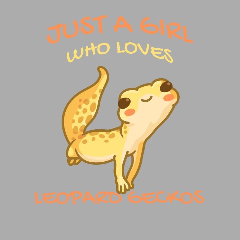 Nur Ein Mädchen, Das Leopard Gecko Gekko Lizard