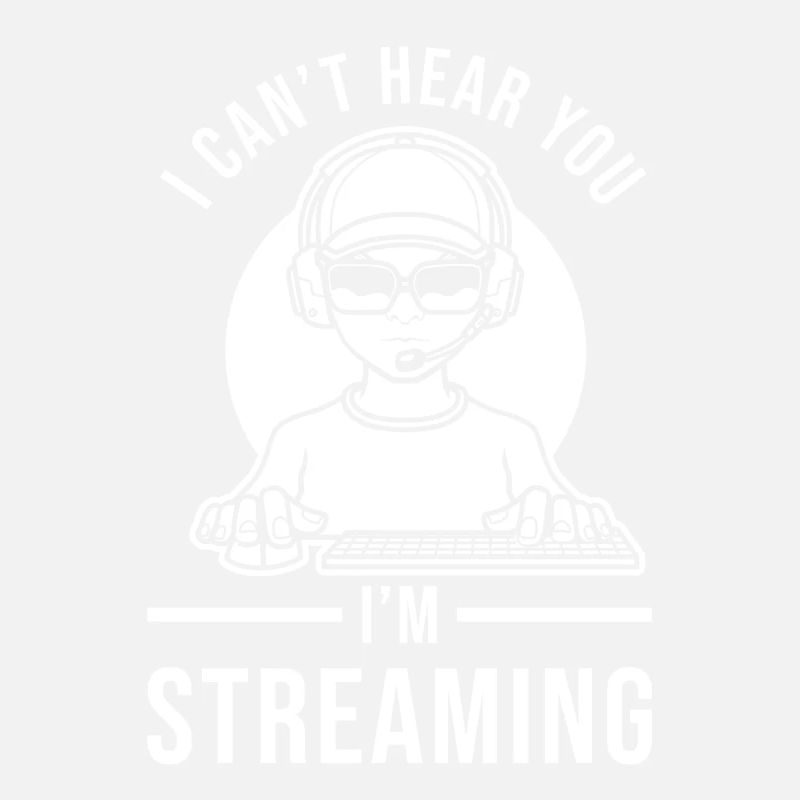 Streamer streaming saying funny