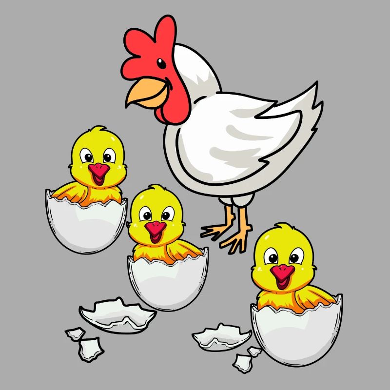 Eggshell Chick Chicken Chickens Easter Chicken Egg