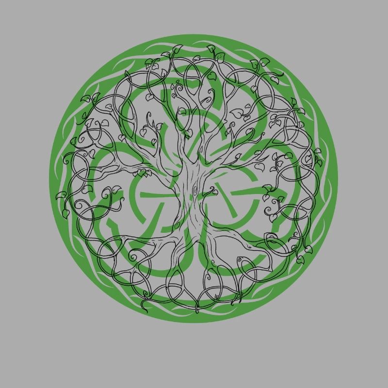 Celtic Ireland Viking Celtic Knot Pattern Tree