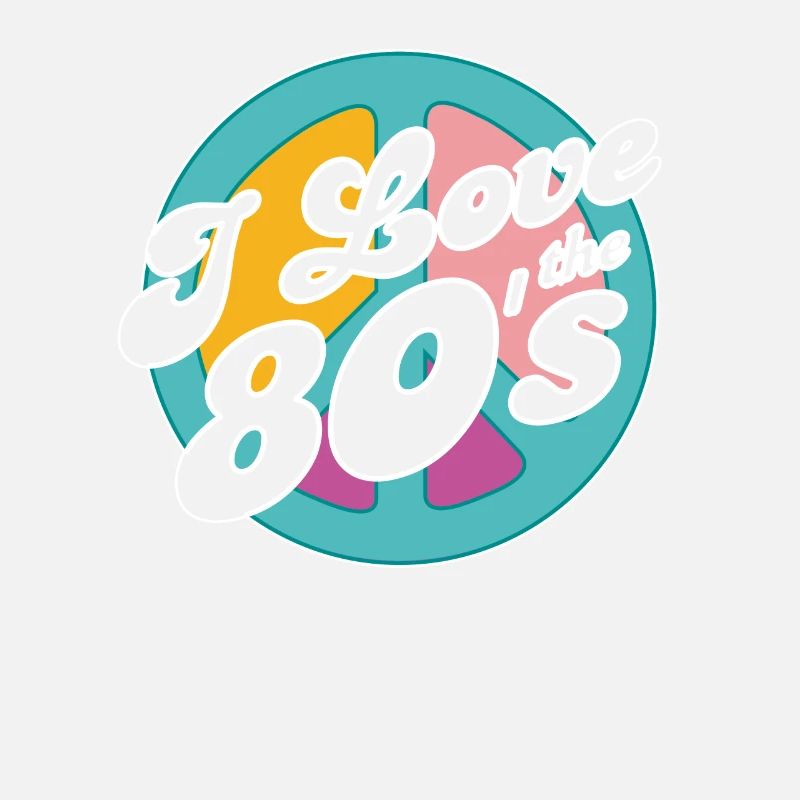 Retro 80s Ära Vintage Achtziger 80er
