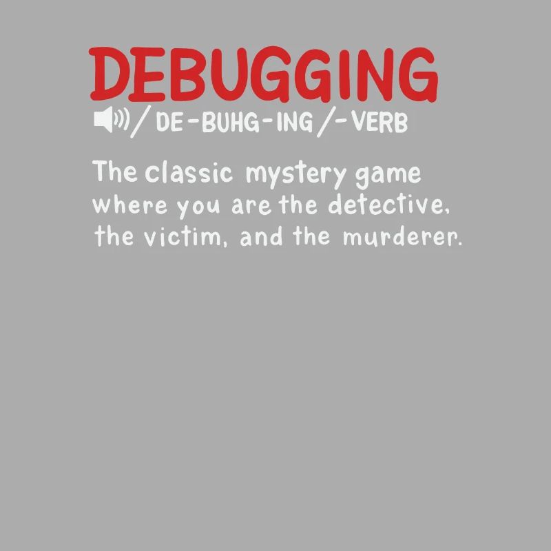 Debugging dictionary styled Definition