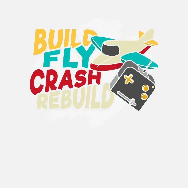 Build Fly Crash Rebuild RC Model Airplane