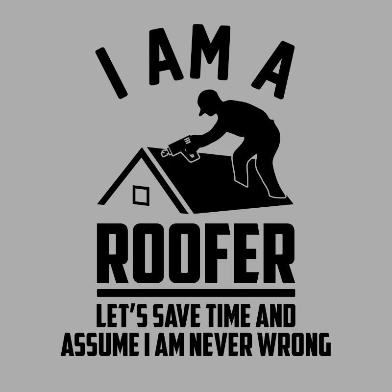 Ich Bin Ein Dachdecker-Dachdach-Dacharbeiter