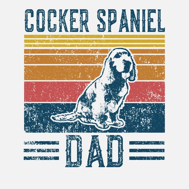 Hunde | Cocker Spaniel Papa - Vintage Cocker