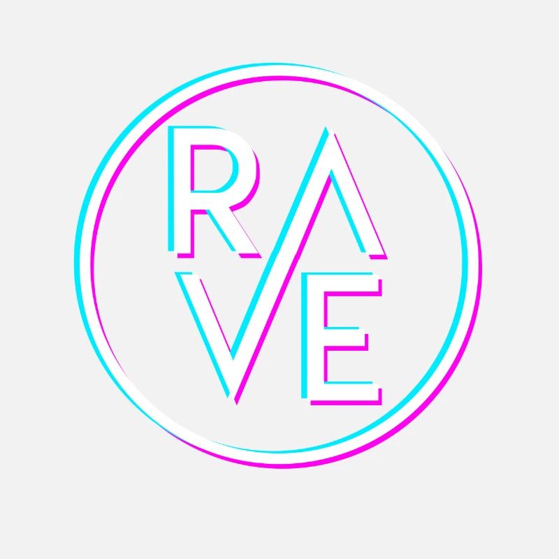Techno Tekk Raver Rave cadeau Techno Party