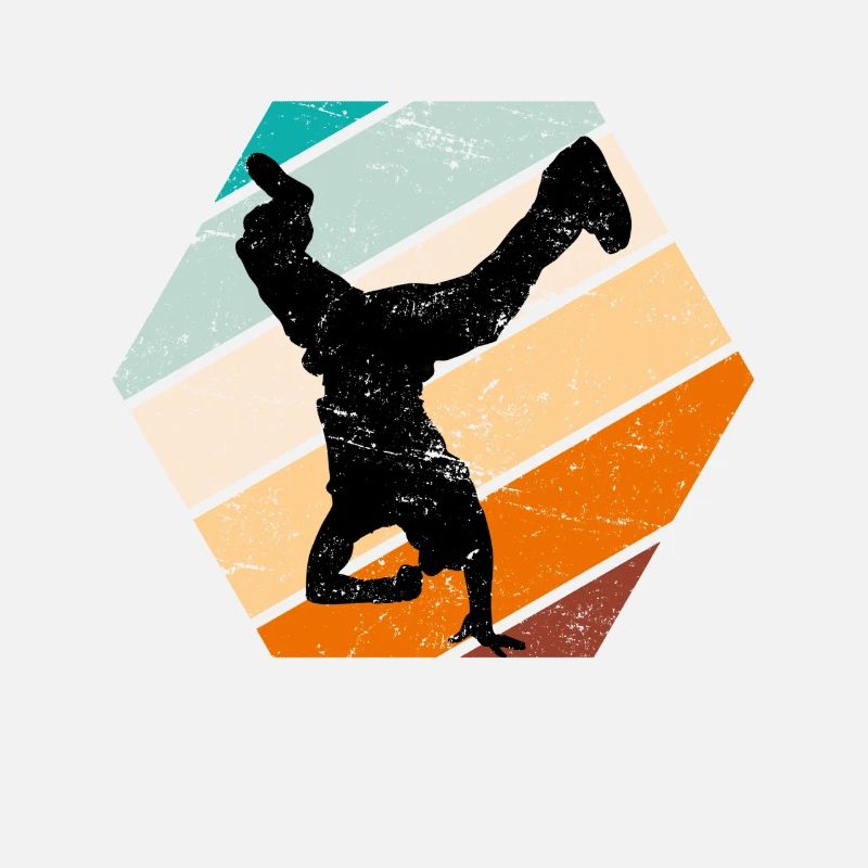 Breakdance Retro Breakdancer B-Boy