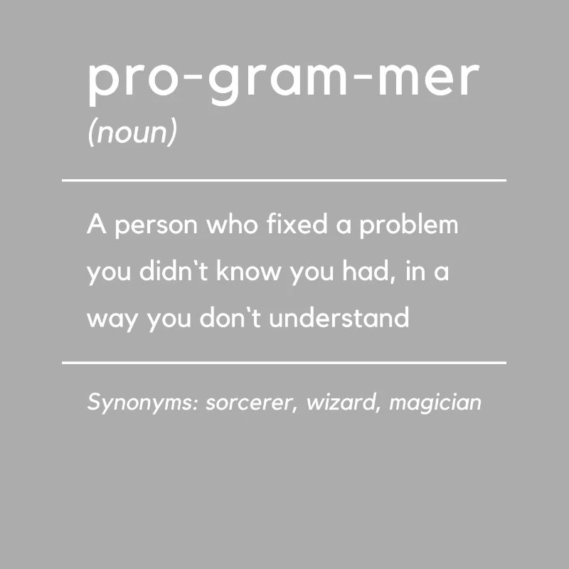 Programmer Definition Computer Entwickler Software