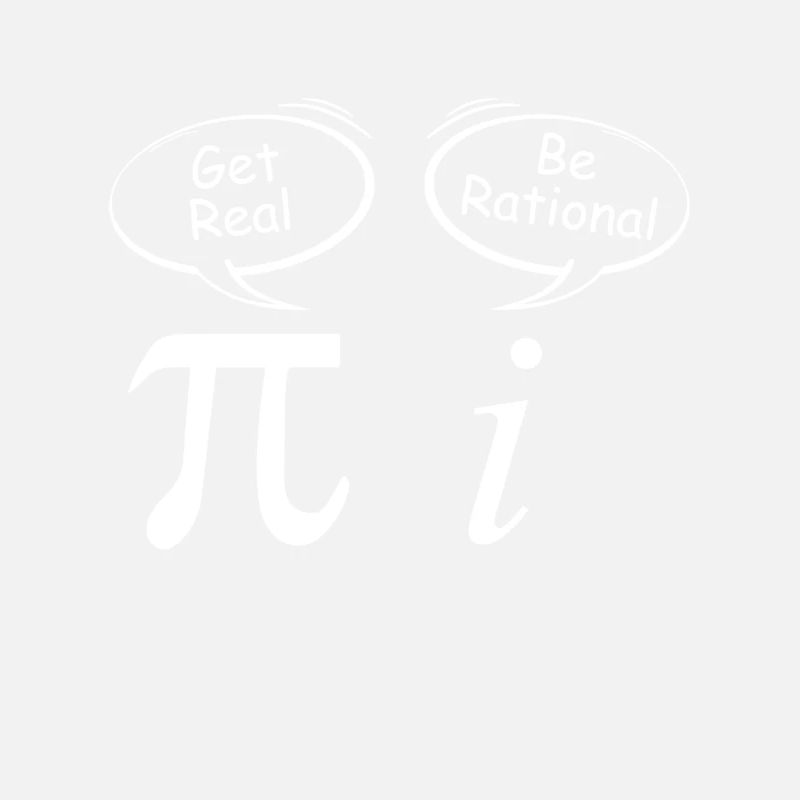 Pi Get Real je suis une blague de mathématicien rationnel