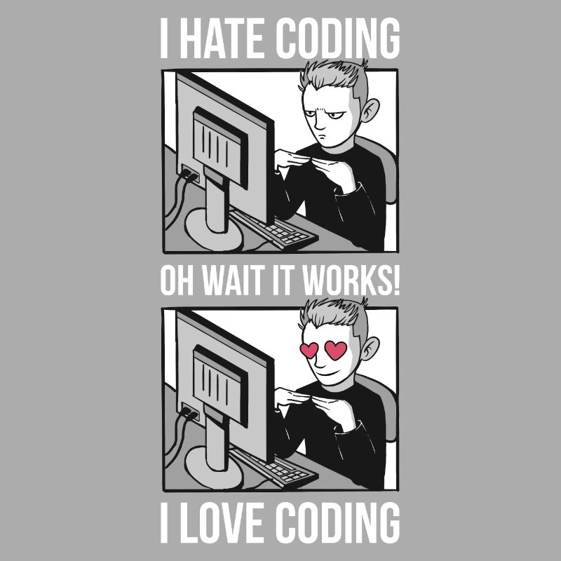 I Love Coding Programmer Cadeau