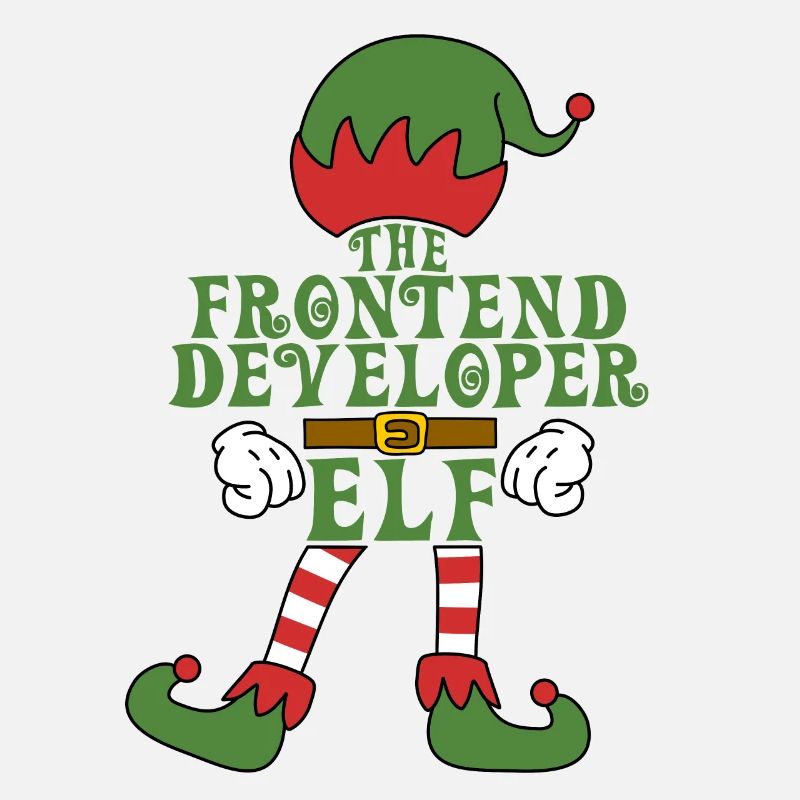 The Frontend Developer Elf Christmas Family Outfit