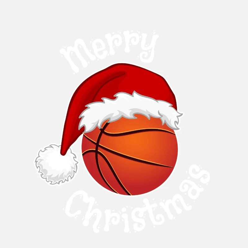 Conception de chemise / pull de Noël pour les fans de basket-ball