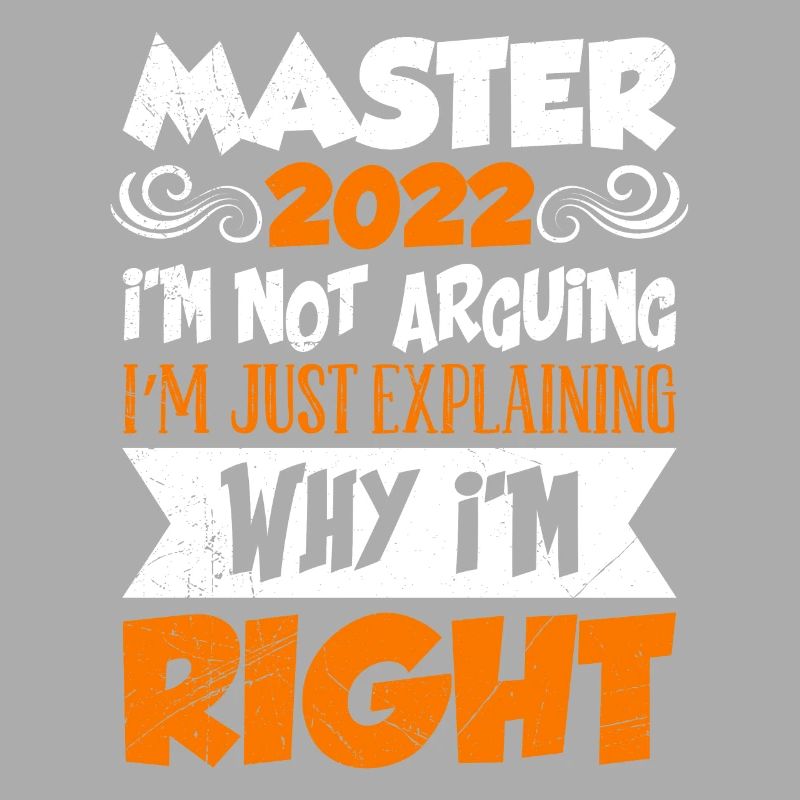 Master 2022 ich diskutiere nicht Master
